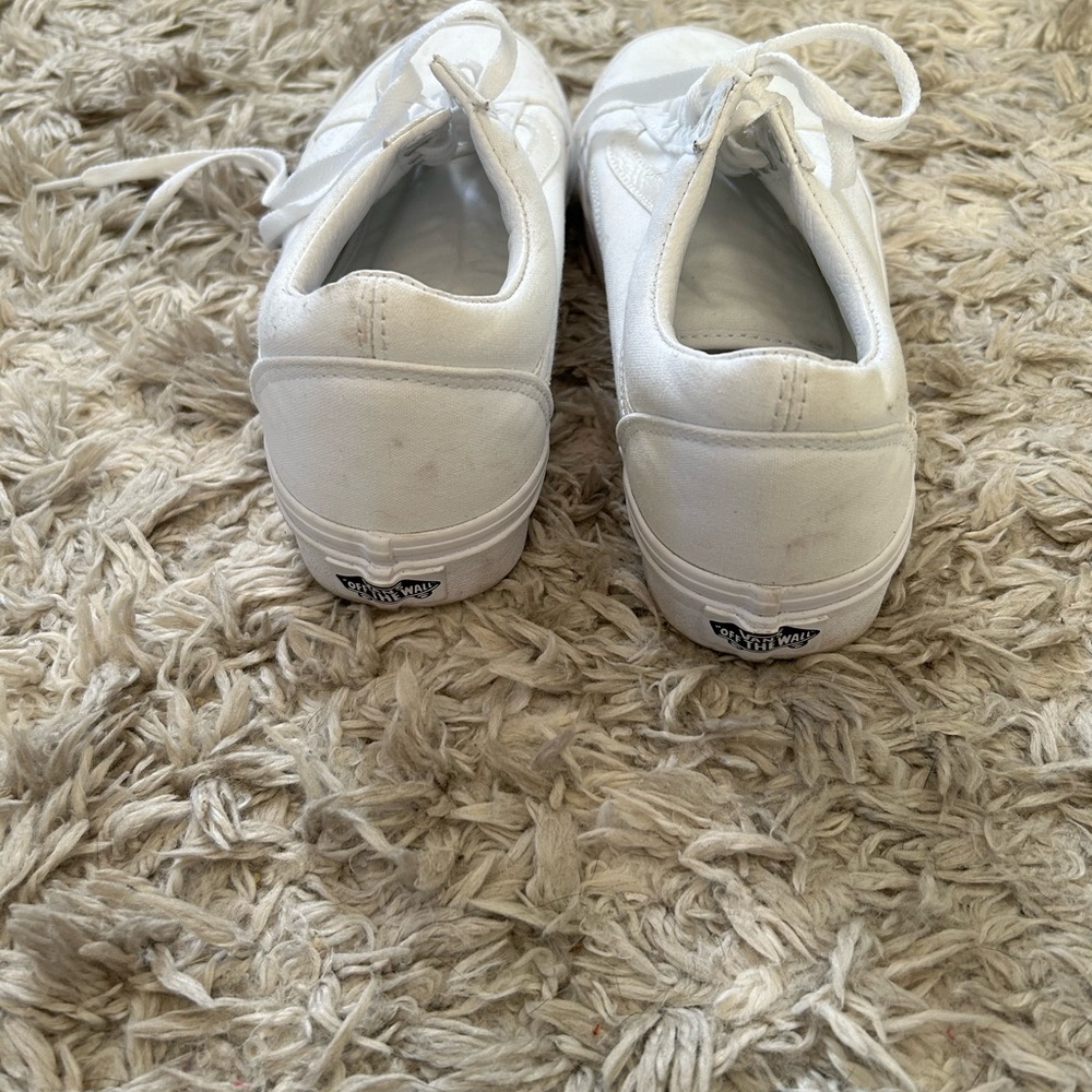 Vans Old Skool Classic Tumble Toe Sneakers - Picture 4 of 4